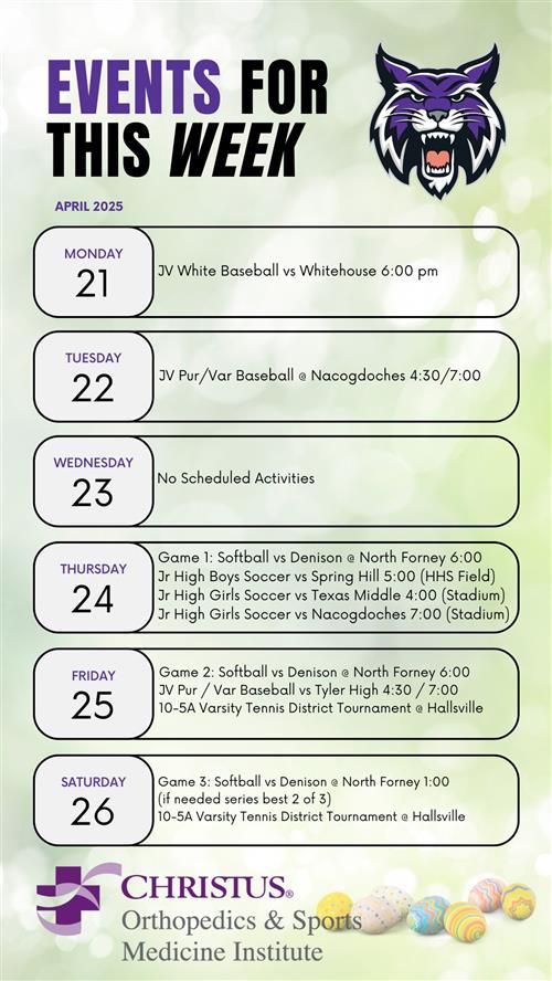 Athletics This Week